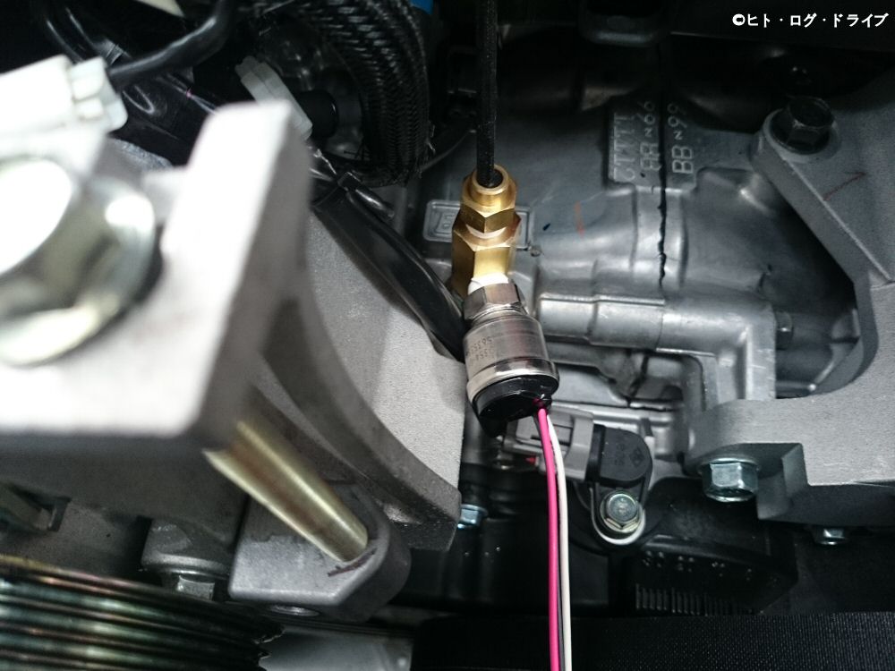 WRX 水温・油温・油圧 各メーター（センサー設置編） | ヒト・ログ・ドライブ